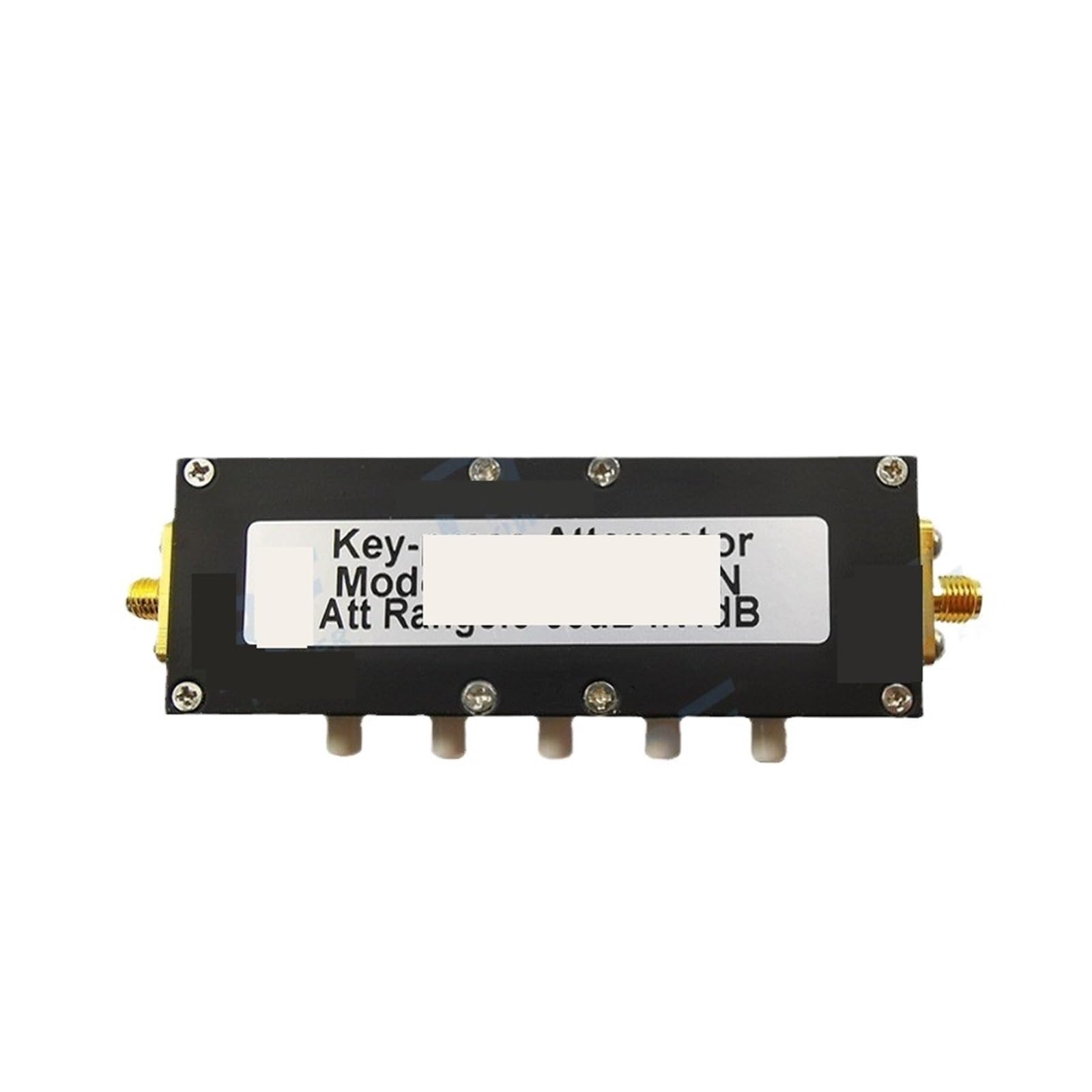 Atténuateur réglable Atténuateur réglable par bouton à cinq positions de type SMA 30dB, connecteur 3G KK pas à pas de 1dB