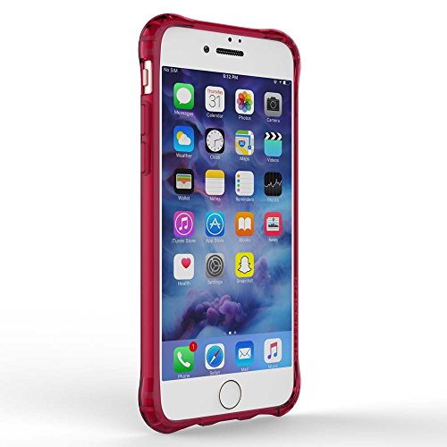 Ballistic Jewel Essence Case For Standard Size 4.7-Inch Apple Iphone 8/7/6S/6 - Clear/Burgundy - Not Compatible With Iphone Plus 5.5-Inch Screen Size Smartphones #TOP2