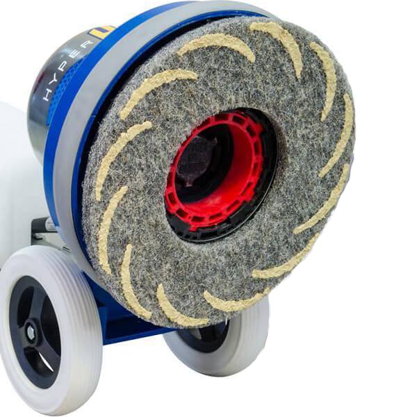 MARBLE EXPERT Spiral Diamond Marble Polishing, Floor Stripping, Stone Restoring and Polishing Pads 17", Made in Italy - SPIRAL 000 GR60 (SPIRAL 0 - GR220)