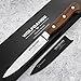 Produktbild WOLFGANGS Allzweckmesser scharf Premiumqualität  Extra scharfes Küchenmesser  kleines scharfes Messer mit rostfreier Edelstahlklinge  Küchenmesser scharf hochwertige Klinge