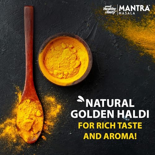 Image of Emami Healthy & Tasty Mantra Haldi (Turmeric) Powder (500 grams) | 100% Natural | Ground Using Cryo Grinding Technology | Retains Maximum Essential Oils |No Added Colour and Preservatives (Pack of 3)