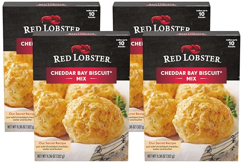 Red Lobster Cheddar Bay Biscuit Mix Boz, 11.36 Oz (Pack of 4)