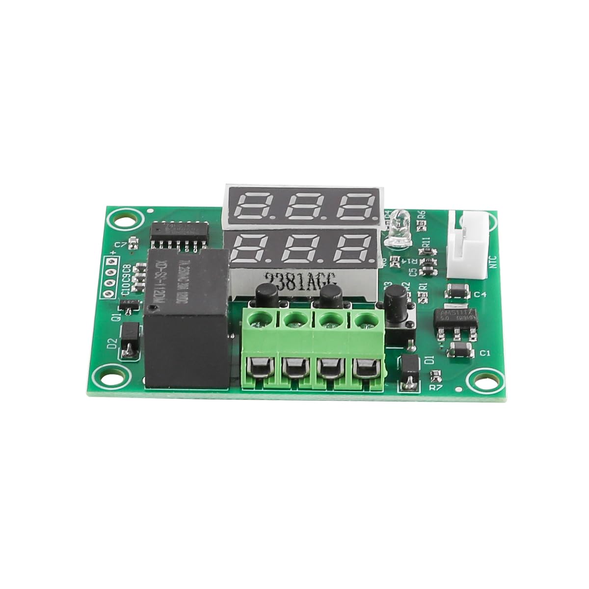 DollaTek XH-W1209 cyfrowy modu? prze??cznika kontroli temperatury DC 12 V DC 12 V i czujnik temperatury 10 K