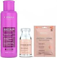 Kit Progressiva Select Blond Para Fios Loiros e Ampola Extreme Repair Pós Química Prohall
