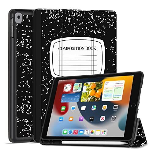 Étui iPad 10,2 TNP anti-rayures pour protéger la tablette et ranger le stylet facilement