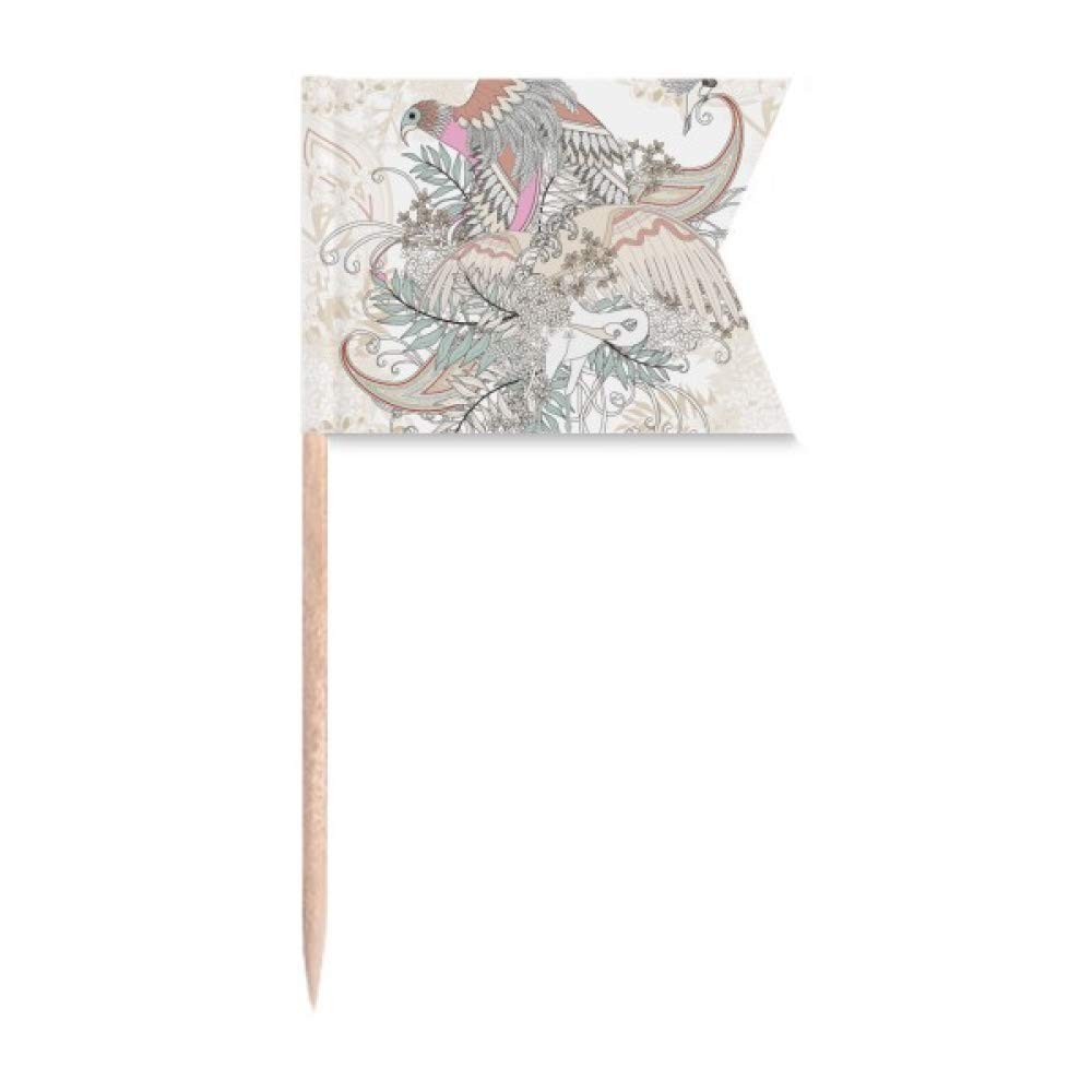 Drapeaux pour nourriture Ukiyo-e pour sublimer un buffet de gâteaux et apéritifs ternes