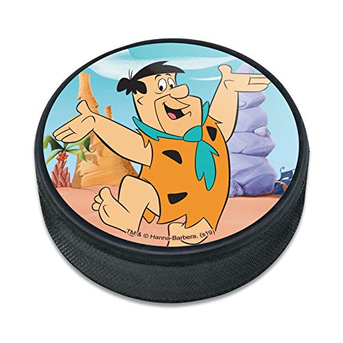 GRAPHICS & MORE The Flintstones Fred Character Ice Hockey Puck