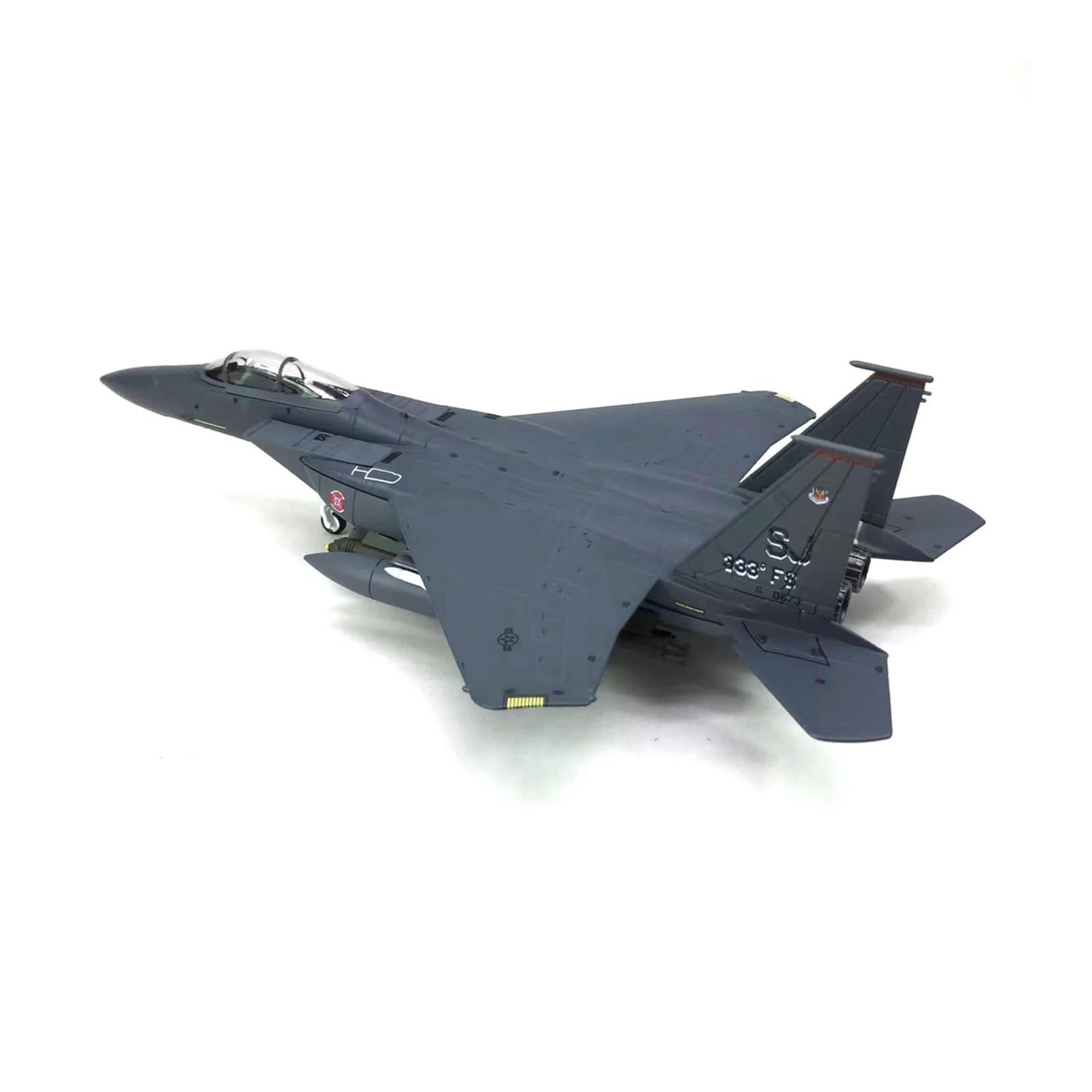 Feng Shui， Odlewane zabawki samoloty w skali 1/100 dla armii F-15E Strike Eagle myśliwiec-bombowiec zabawka samolot odlewany metal zmontowany samolot model samolotu zabawka do zbierania i wyświetlania