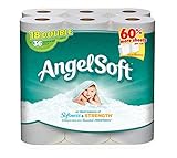 Angel Soft Double Rolls Bath Tissue, 18 Count