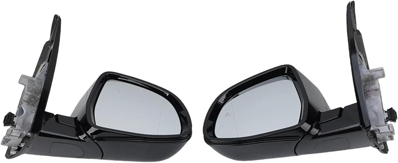 Door Rearview Mirror Assembly Compatible For BMW X3 G01 G08 2018-2023 Power Folding Memory Heated Black Wing Side Mirror Cars Accessories(1pc right) (1 pair)