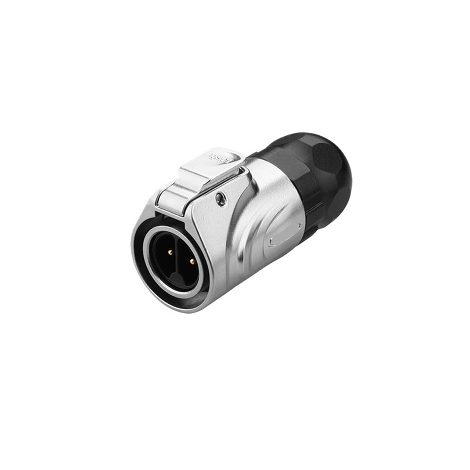 MUYTQAERG LP16 Aviation Plug and Socket Metal Round 2-core PIN pin Power Signal Industrial Connector(Male plug)