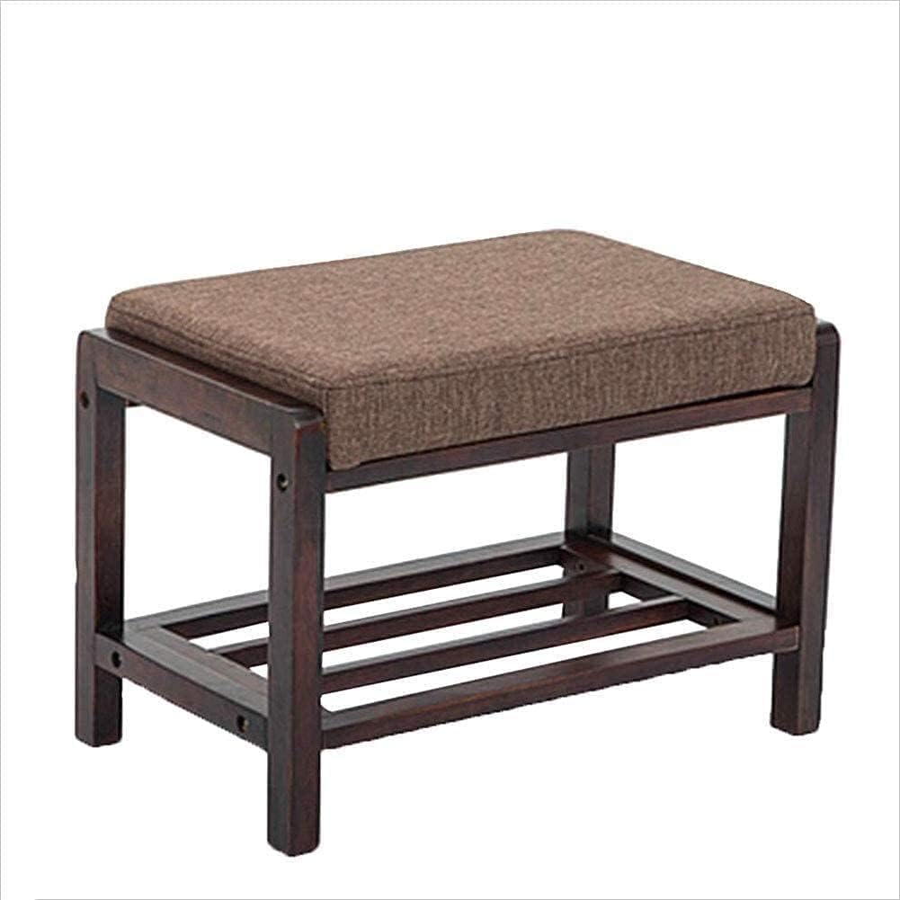 FCXWEVR Modern Minimalist Ottoman Footrest Sto Bench - Multi-Functal Shoe Rack Shoe Changing Stool Slish Pouf for Living Room & Entryway nizat