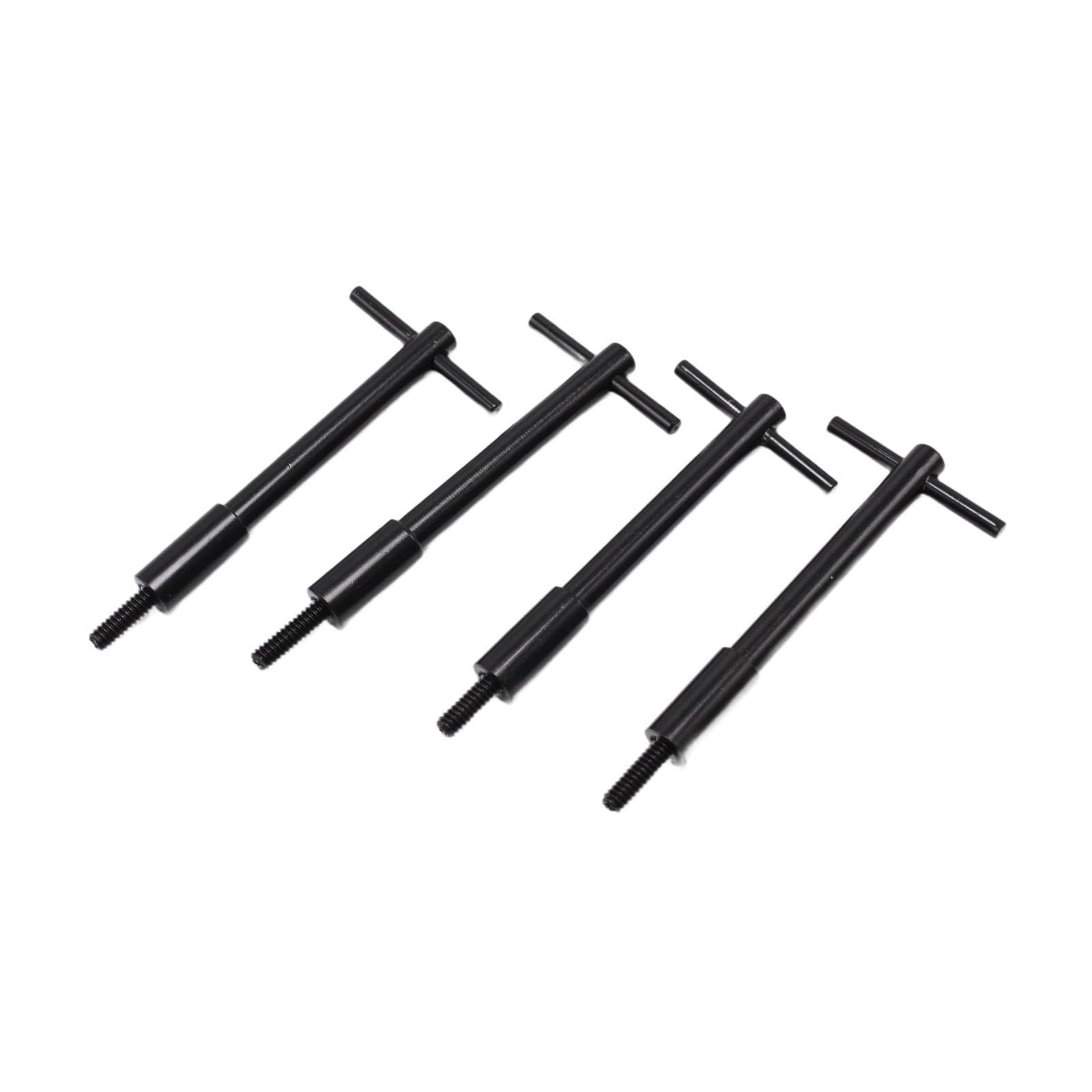 F Fityle 4X Reemplazo de Tapa de válvula de Barra en T Reparación de Accesorios de aleación de Aluminio Actualización de Pernos de Tapa de válvula de Motor de