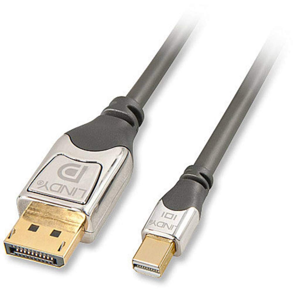 Lindy Cromo - Cavo DisplayPort/Mini DisplayPort da 1 m, colore: Nero