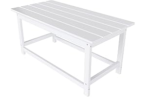 Elegant Malibu Coffee Table: White Wicker Comfort for Outdoor Oasis