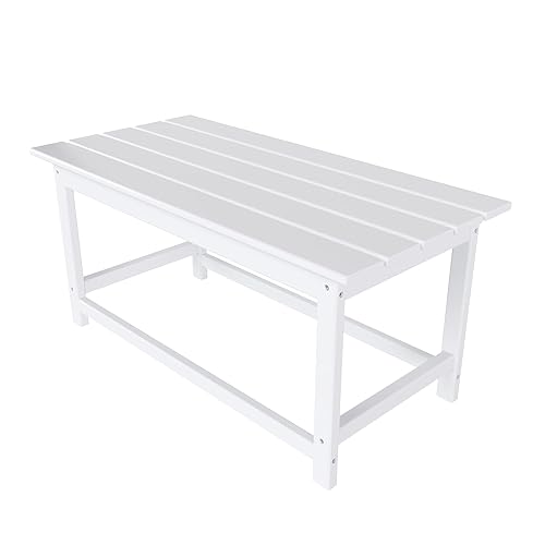 WO Home Furniture Patio Adirondack Coffee Table 35" inch Long