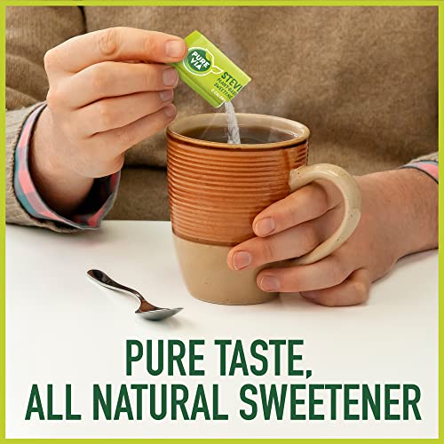 Pure Via Stevia Sweetener Packets, Sugar Substitute, Natural Sweetener, Erythritol Free thumb #3