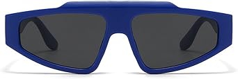 COTIA Cat Eye Vintage Punk Sunglasses for Women Men Fashion Irregular Triangle Personality Hip Hop Sun Glasses