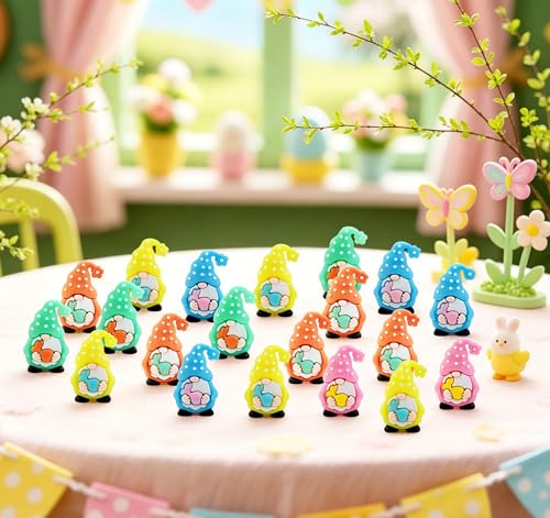 Set de 35 Figuras Mini Gnomos de Resina Decorativas miniatura 6