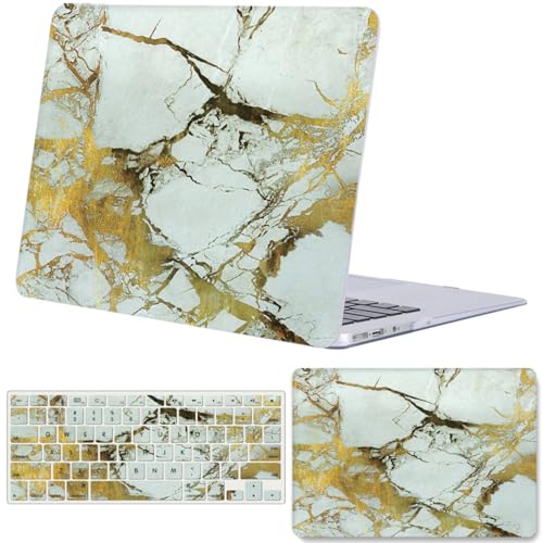 Carcasa MacBook 12 evita arañazos con funda rígida y cubre teclado A1534 mármol