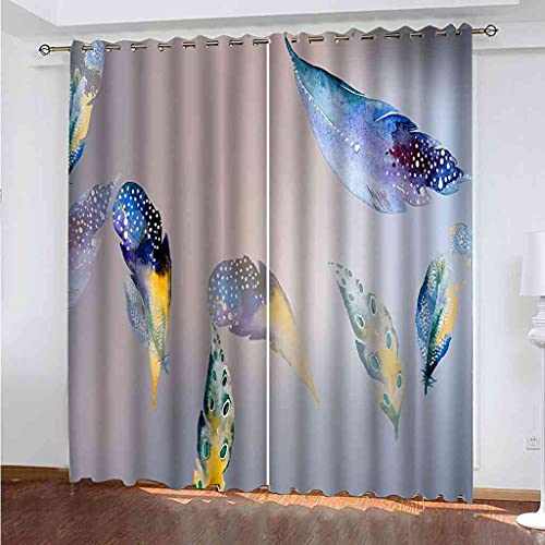 Rideau chambre occultant isolant thermique oeillets 200x160 cm - 2