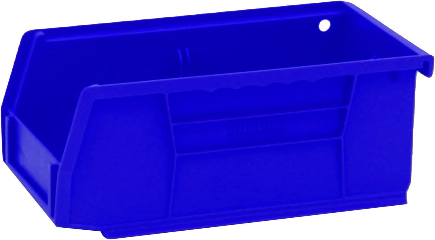 Durham PB30220-52-PKG Plastic, Hook-On-Bin, 4 X 7 X 3, Blue, PKG OF 24