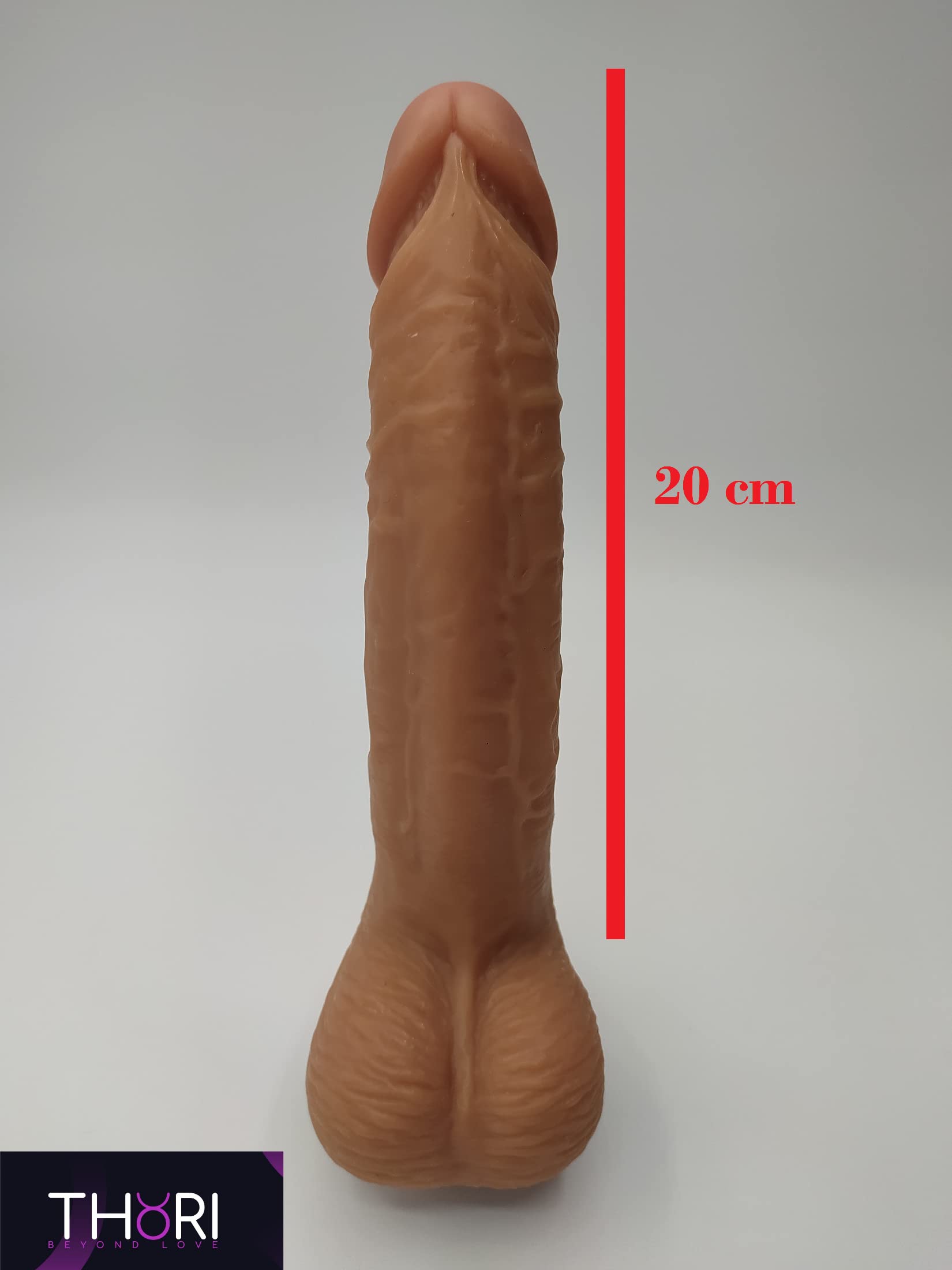 THORI | fallo realistico | fallo vibrante realistico con vene | vibratore donna silicone con telecomando | pisello finto con ventosa vibrante | real pene cock |