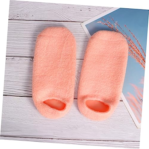 POPETPOP 1 Pair Ladies Socks Womens Socks Cracked Heels Guard Footcare Socks Ankle Socks Gel Socks Features Socks for Women Foot Softening Socks Moisture Socks Floor Socks Moisturizing - Image 6
