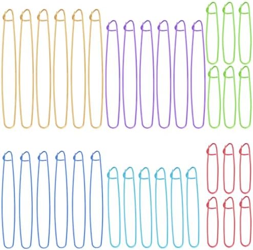 36pcs Yarn Stitch Holder Stitch Holders for Knitting Cable Needle...