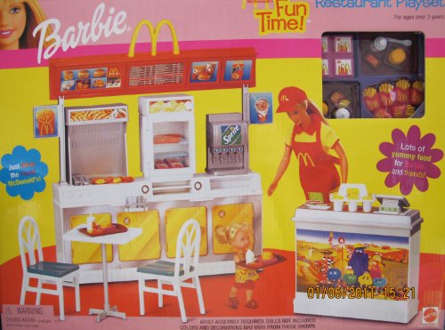 mattel mcdonalds playset