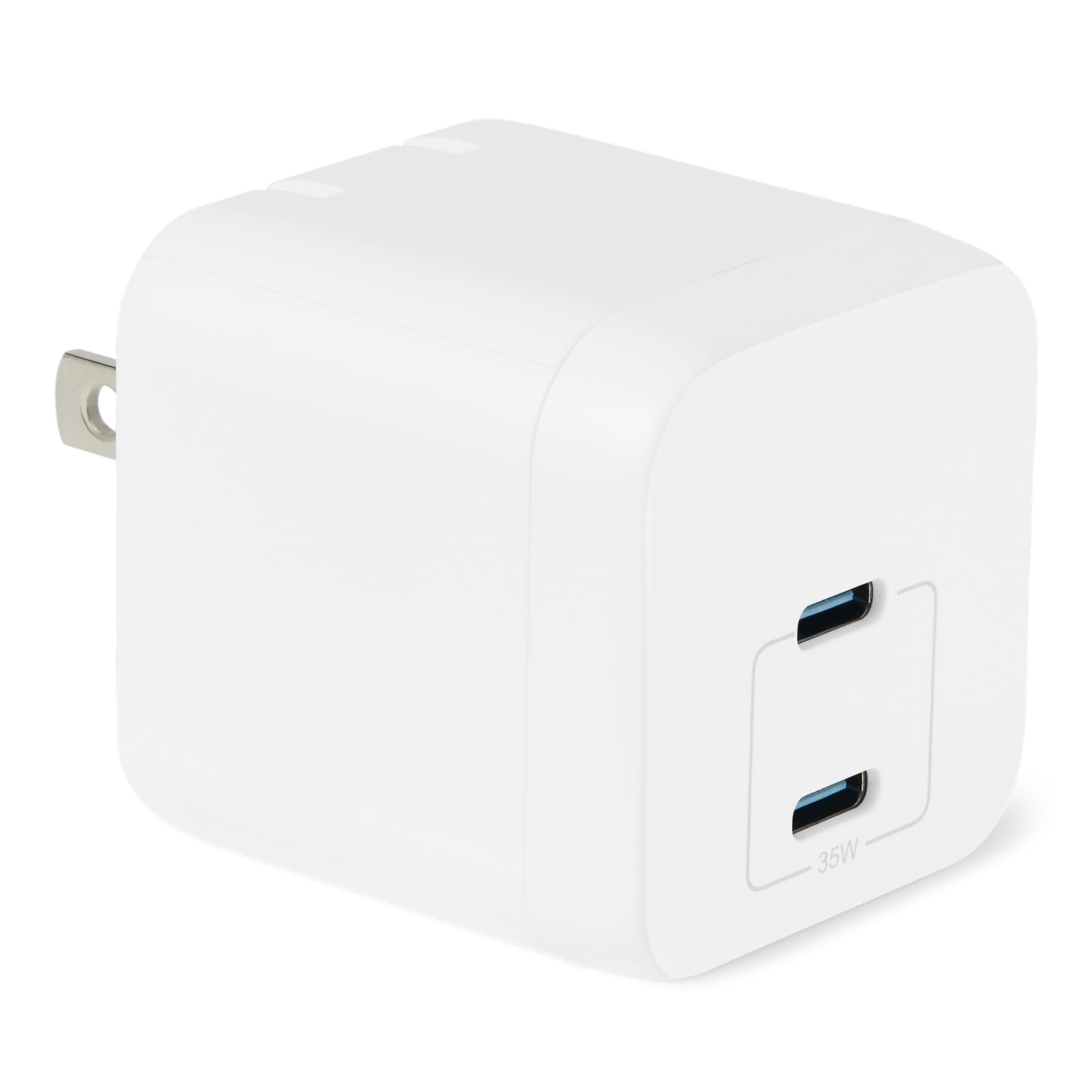 Amazon Basics 35W Fast Charging USB-C Nano GaN Wall Charger
