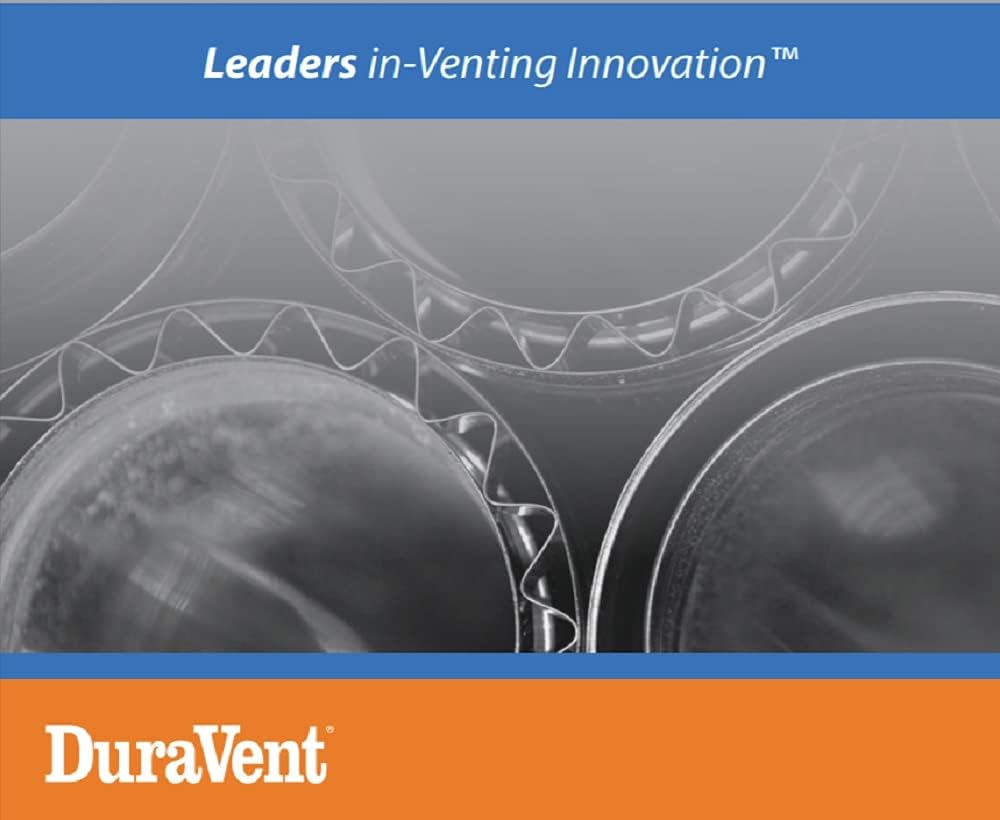 Simpson Duravent 6DVL-12 (Order# 810000902) Double-Wall Interior Black Stovepipe Connects Wood Stoves to Chimney, 016" Stainless Steel Inner Wall, 018" Galvanized Outer, 12" Length, 6" INNER Diameter