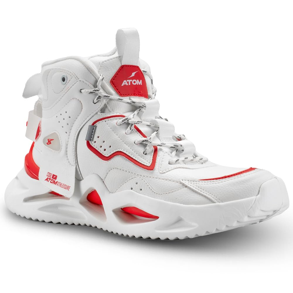 See full amazon price history chart for ATOM Mens Chroma Kick White Red Sneakers ATOM Mens Chroma Kick White Red Sneakers (B0CZTRJSKK) Amazon Price History, Amazon Price Tracker