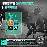 CYCPLUS Heart Rate Monitor Armband,Bluetooth 5.1 ANT+ HR Monitor with HR Zone LED Indicator, IP67 Waterproof, Use for Running Cycling Gym and Other Sports (2025 Upgraded Model) - Image 4