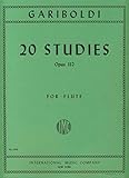  GARIBOLDI - Pequeños Estudios (20) Op.132 para Flauta