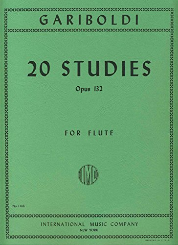 Gariboldi - Pequeños Estudios (20) Op.132 Para Flauta