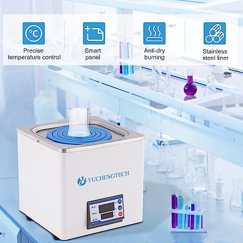 Lab Water Baths 2.5L Digital Thermostatic Water Bath Heater Thermostat Water Bath 300W With Selectable Openings For Lab Use Food Heating Chemical Biological Experiment (110V) #TOP4