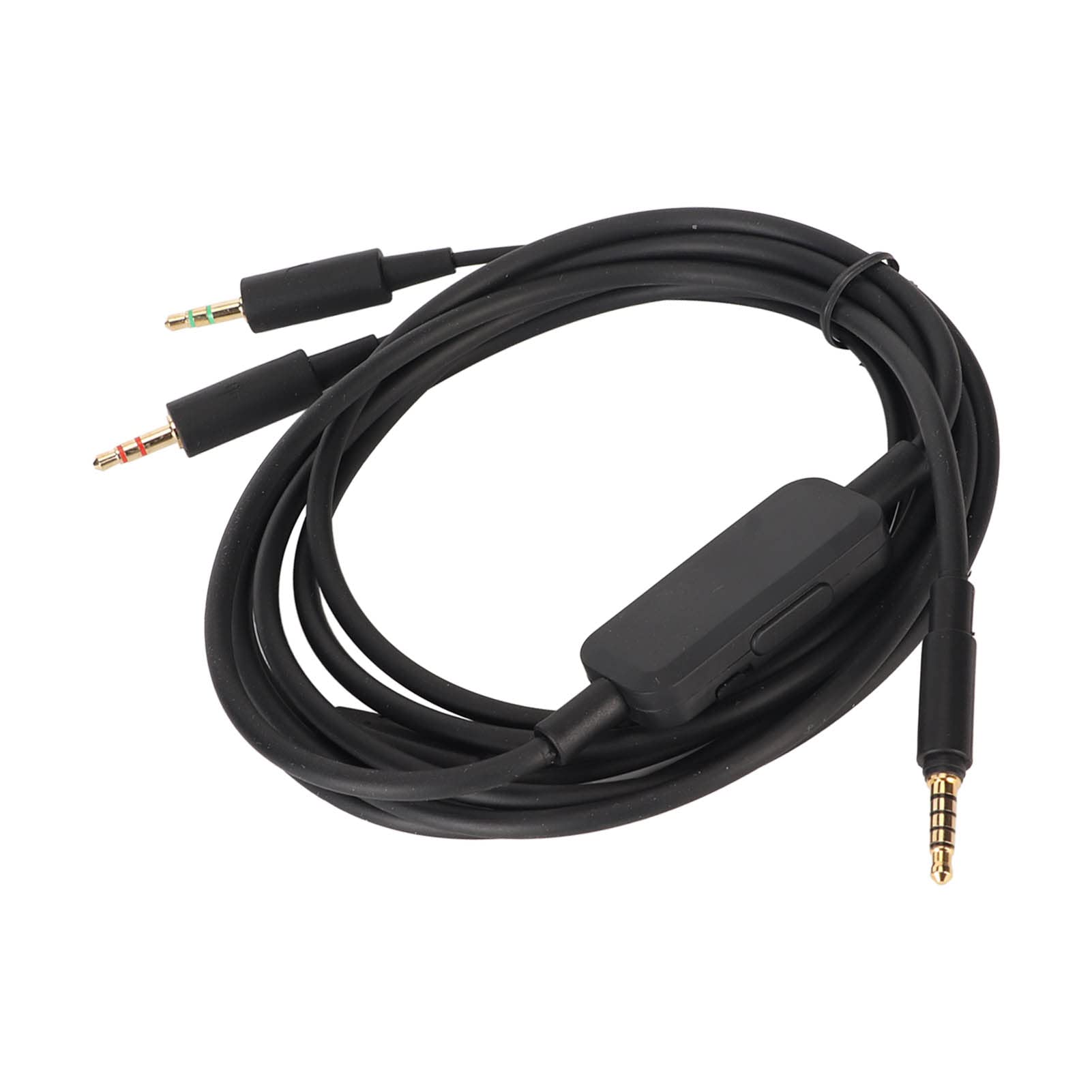 Kopfhörer-Ersatzkabel, Ersatz-Kopfhörerkabel, Kompatibel mit 3,5-mm-Lautstärkeregler-Soundkabel, für MMX300 MMX300 Headset der 2. Generation