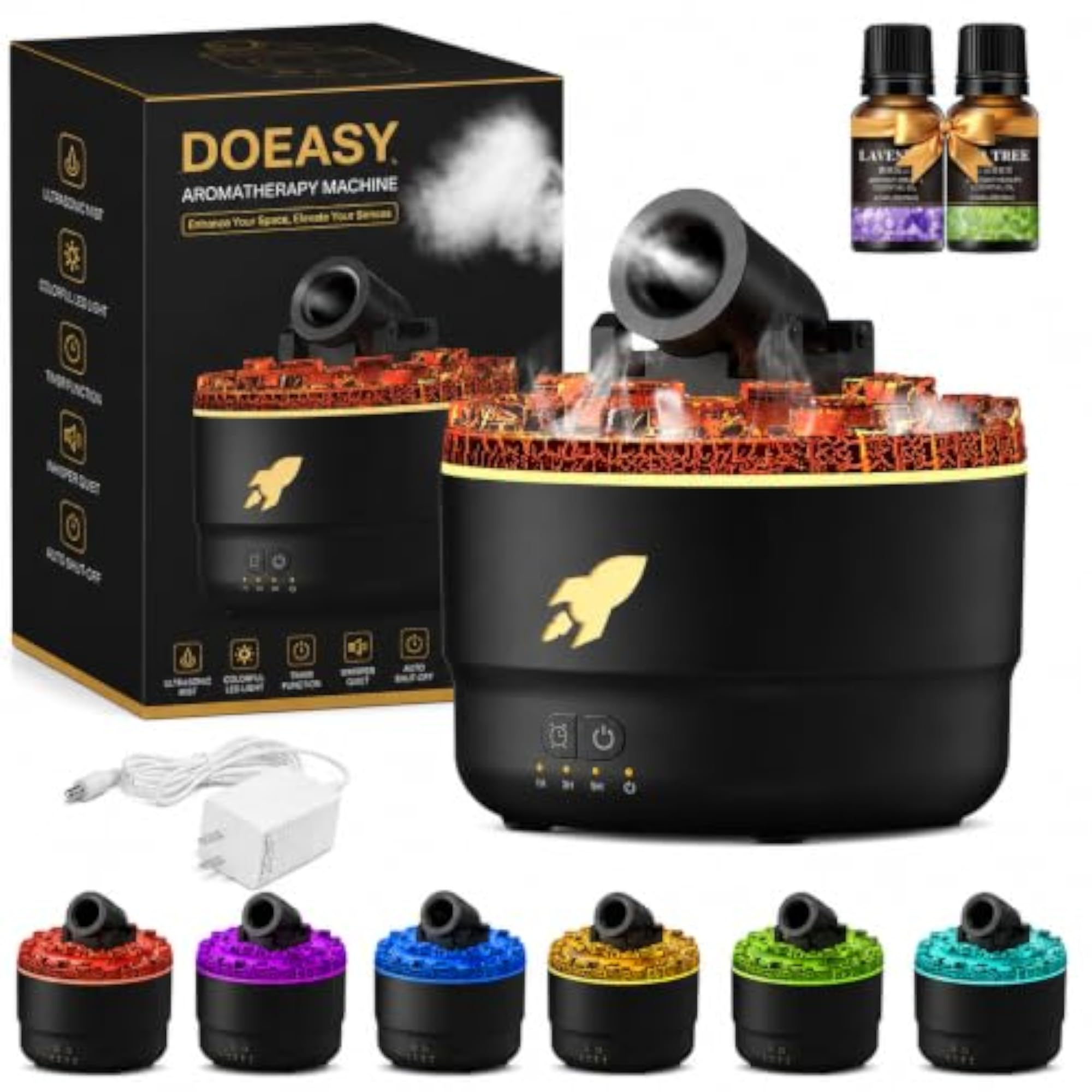Cannon Aroma Diffuser ABS Humidifier for Bedroom