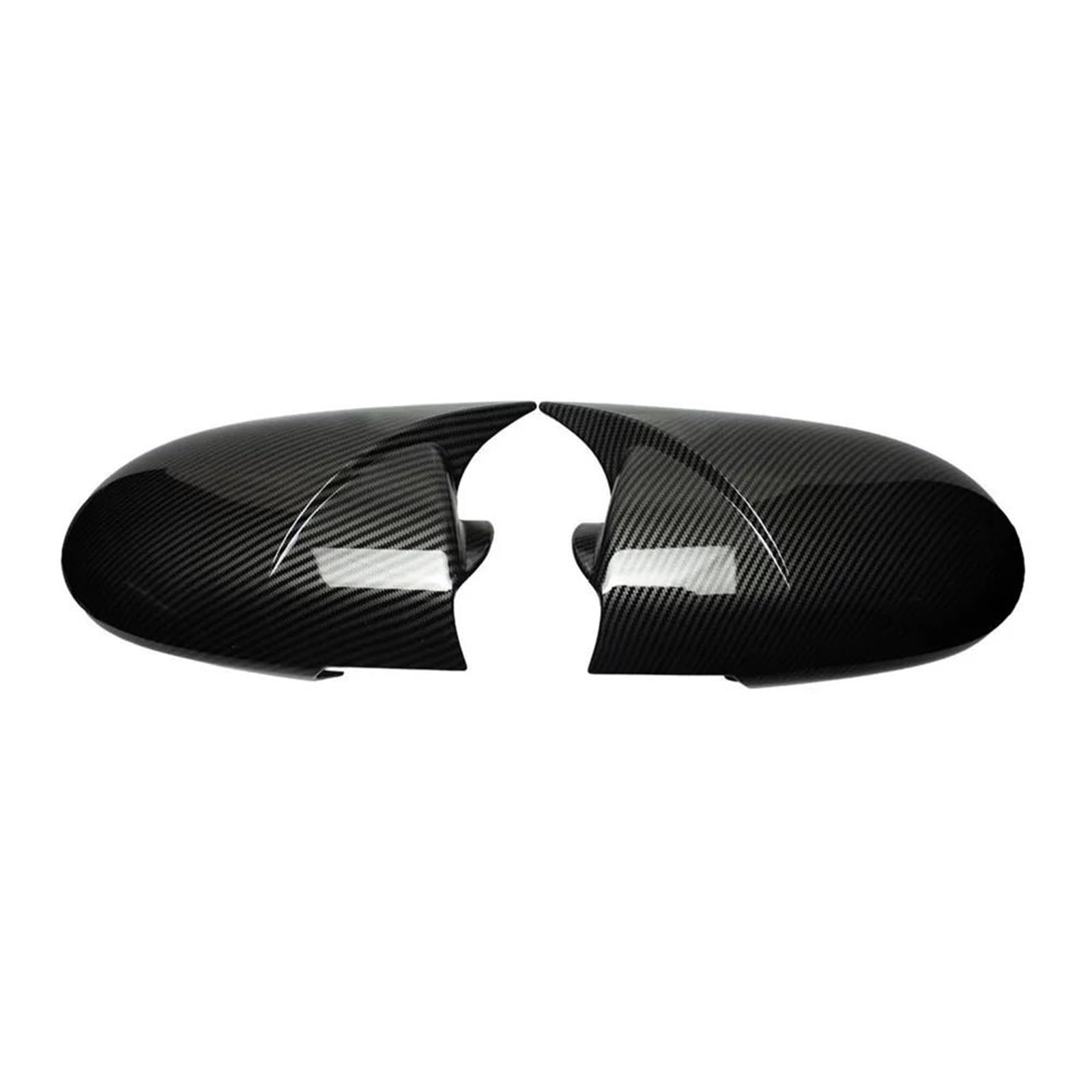 Zapora Carbon Car Sticker Rearview Side Mirror Cover Wing Cap Exterior Case Trim Decoration For Hyundai For Accent 2006-2011(Carbon)