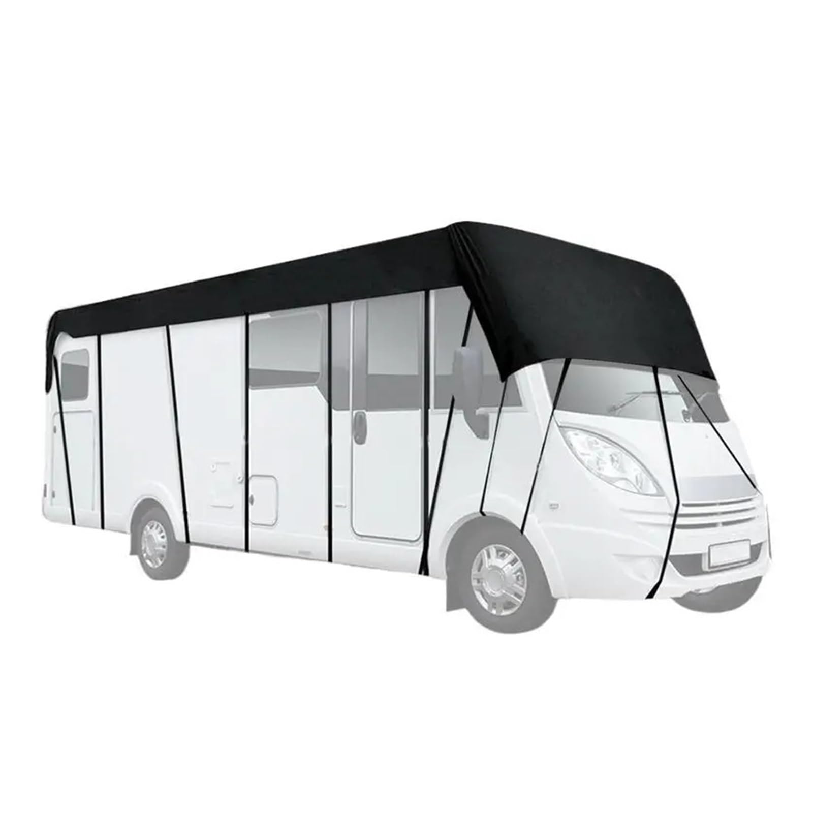 Wodoodporne Pokrowce Na Dachy Kamperów 210D Oxford Cloth Kampery Ochrona Przeciwsłoneczna Samochodowe Dach Przyczepy Kempingowej Plandeka Dachowa Silna Ochrona