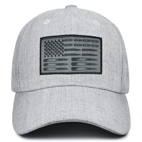 Image of Adjustable State Flag Trucker Hat Mesh Baseball Cap with Embroidered Patch for Men Women