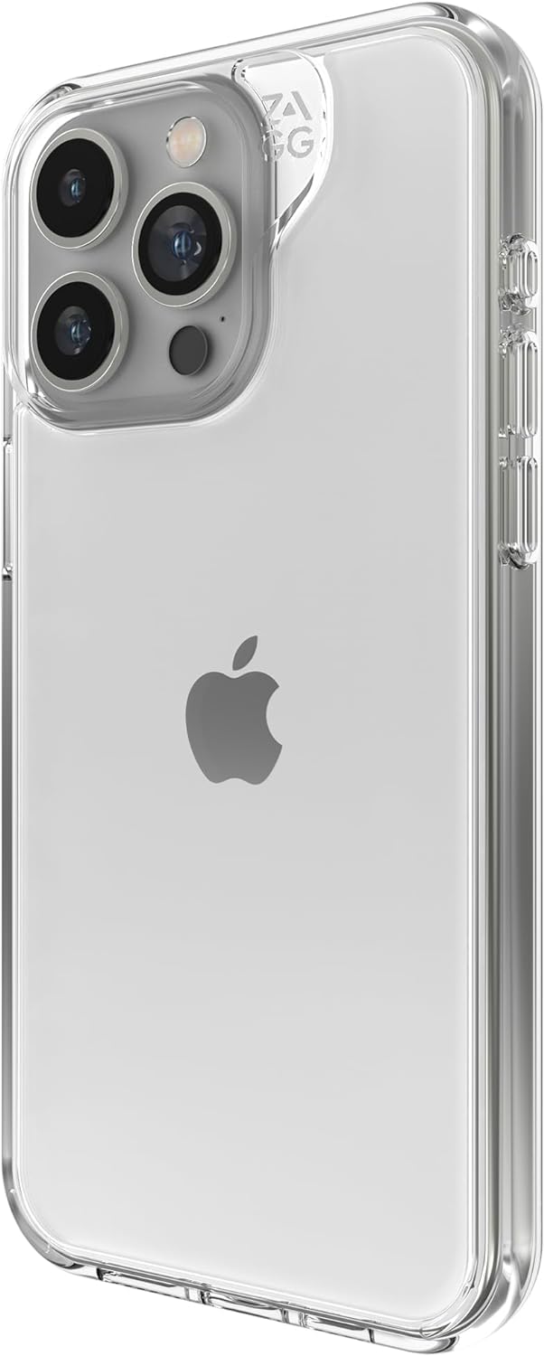 Crystal Palace Case for iPhone 15 Pro – Ultra-Clear, Graphene Reinforced, 13ft Drop Protection, Scratch-Resistant, Anti-Yellowing, Secure Grip
