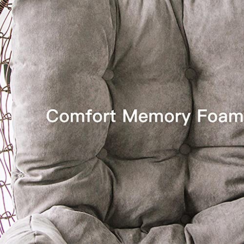 Chaise a oeufs suspendue coussin de siege moelleux pour balancelle