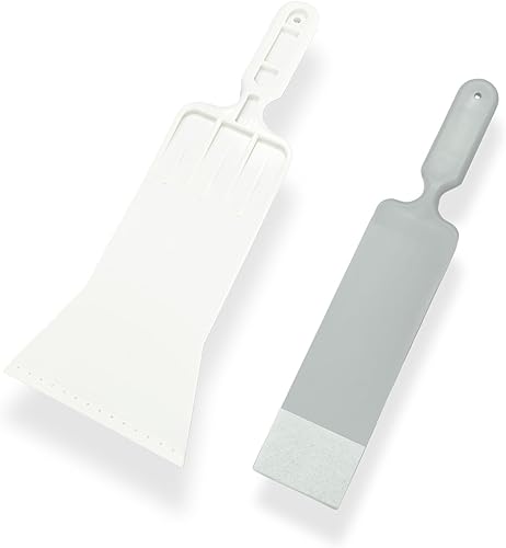 GWEITOOL 2 en 1 Herramientas de tinte de ventana de mango largo niveladora escobilla para ventana delantera y trasera aplicación de película