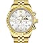 Gold Band Silver Face-2932