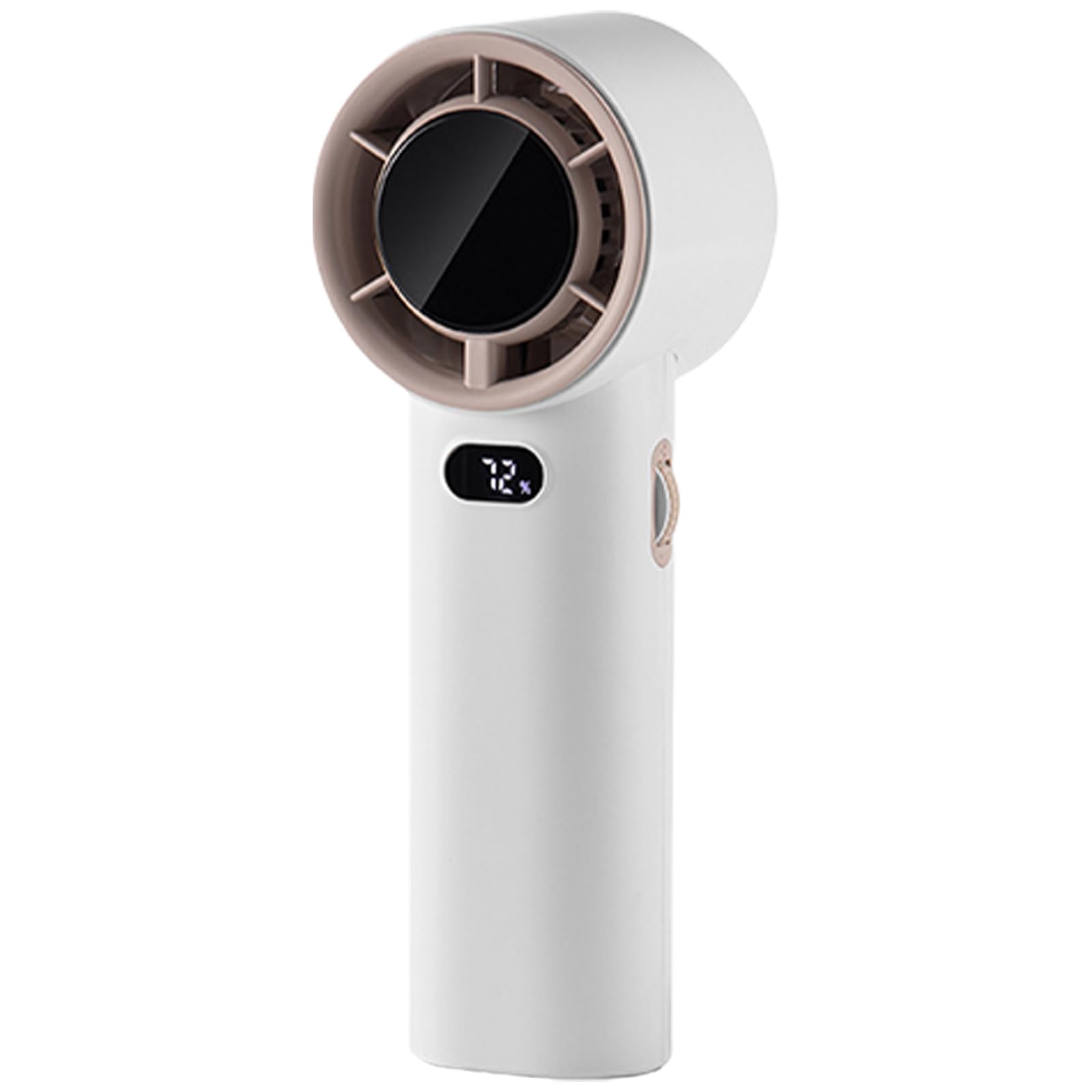 CRFFZ Portable Handheld Fan 100 Speed Adjustable Cooling Fan 3600mAh USB Rechargeable with LED Display Cooling Adjustable Speed