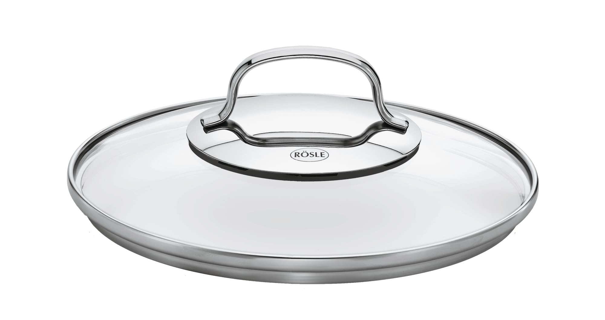 RÖSLE ELEGANCE Gemüse/Partytopf, Hochwertiger Edelstahltopf zum Kochen großer Mengen, 8 Liter, Edelstahl 18/10, Innenskalierung, Induktionsgeeignet, Spülmaschinengeeignet, 33 x 25.5 x 28 cm