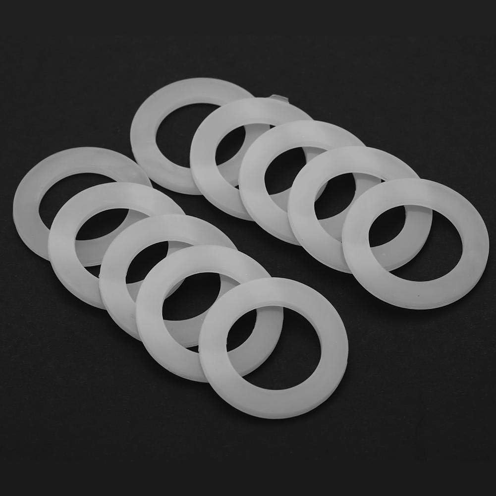 10pcs 1 1/4 Flat Gaskets Washer O Rings Water Heater Seal Silicon Avirulent Insipidity
