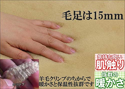 三井毛織 洗えるウールマイヤー毛布 セミダブル Amazon｜掛け セミダブルサイズ 公式 三井毛織 日本製 洗える